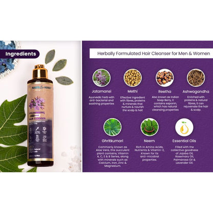 Roots & Herbs Voluminising Jatamansi Hair Cleanser