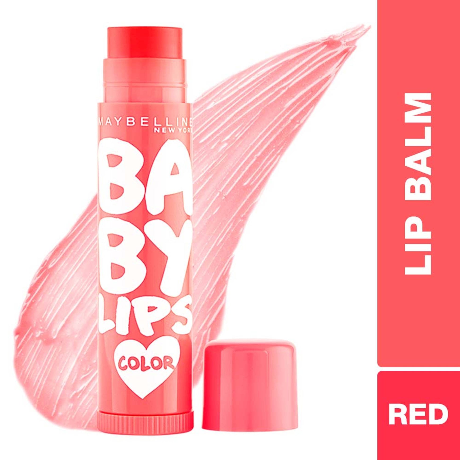 Maybelline New York Baby Lips Color Lip Balm with SPF 11, Lasts UpTo 24H - Pink Lolita + Cherry Kiss