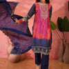 Dhiyona SN Women's Bandhani Printed with Embroidered Kurta With Trousers & Dupatta