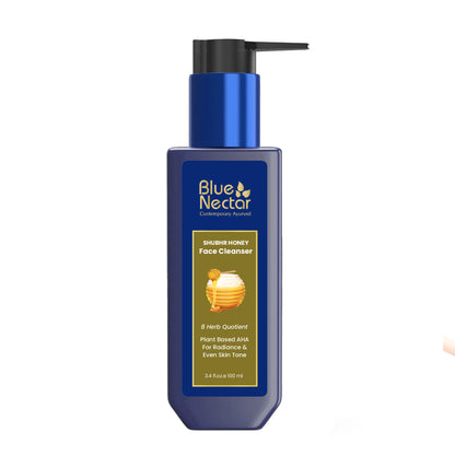 Blue Nectar Ayurvedic Shubhr Radiance Honey Cleanser