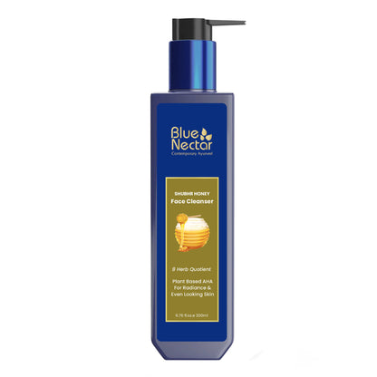 Blue Nectar Ayurvedic Shubhr Radiance Honey Cleanser