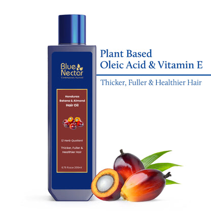 Blue Nectar Batana & Almond Hair Oil