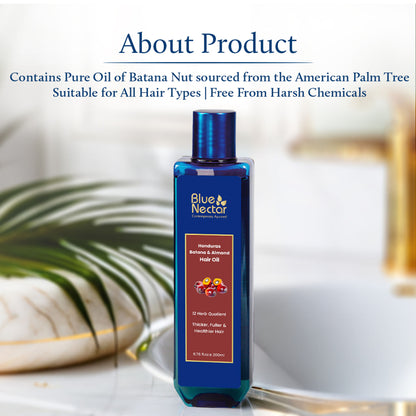 Blue Nectar Batana & Almond Hair Oil