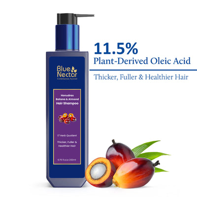 Blue Nectar Batana & Almond Hair Shampoo