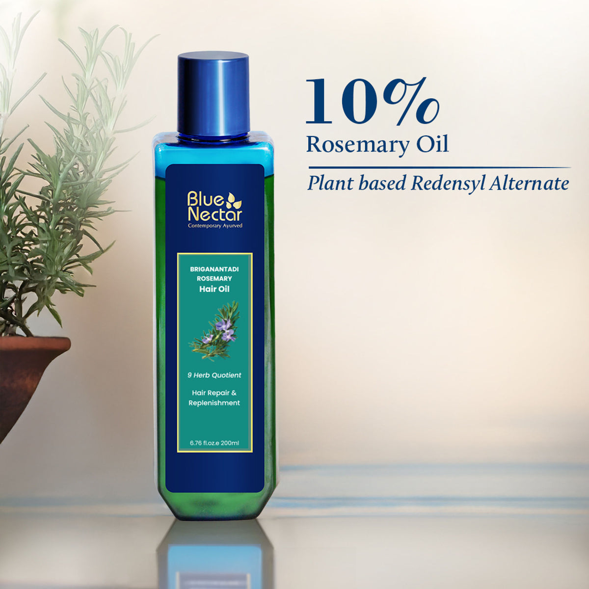 Blue Nectar Briganantadi Hair Repair & Treatment Hair Oil