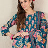 Dhiyona IE Women Floral Printed Cotton Kurta with Trousers & Dupatta