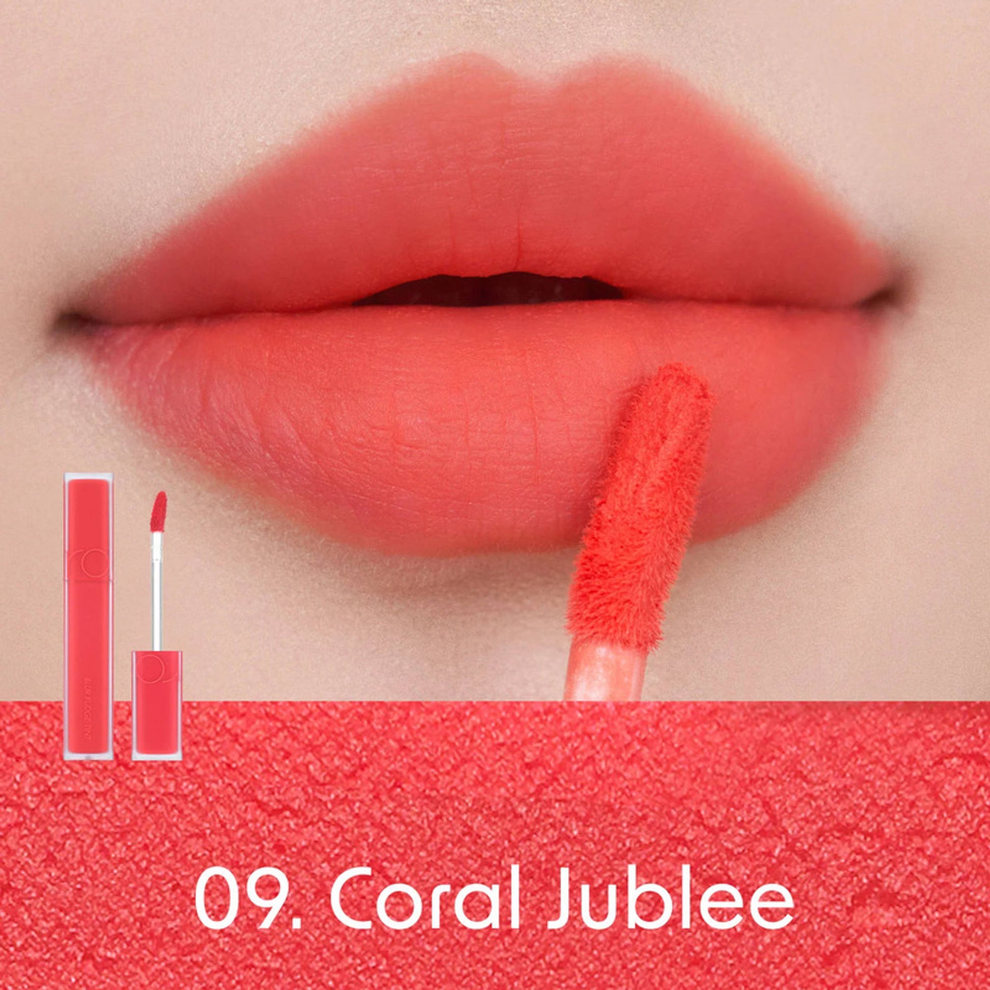Rom&nd Blur Fudge Tint - Coral Jubilee