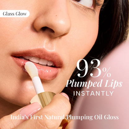 RAS Luxury Oils Super Plump Maximizing Lip Oil Gloss - Glass Glow