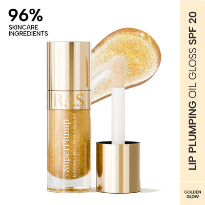 RAS Luxury Oils Super Plump Maximizing Lip Oil Gloss - Golden Glow