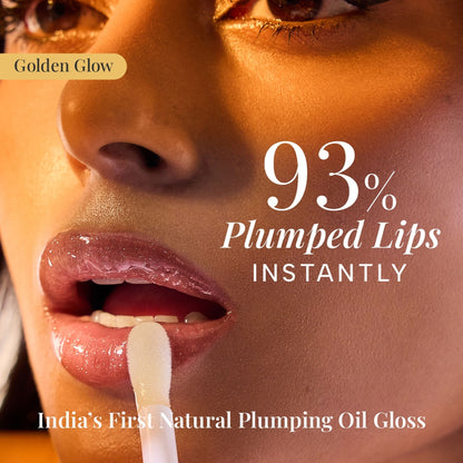 RAS Luxury Oils Super Plump Maximizing Lip Oil Gloss - Golden Glow