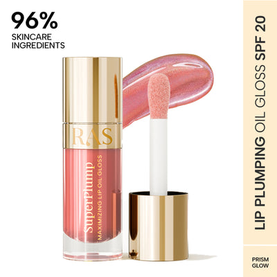 RAS Luxury Oils Super Plump Maximizing Lip Oil Gloss - Prism Glow