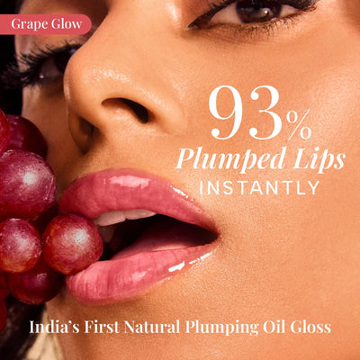 RAS Luxury Oils Super Plump Maximizing Lip Oil Gloss - Grape Glow