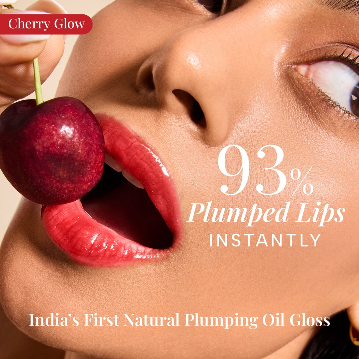 RAS Luxury Oils Super Plump Maximizing Lip Oil Gloss - Cherry Glow