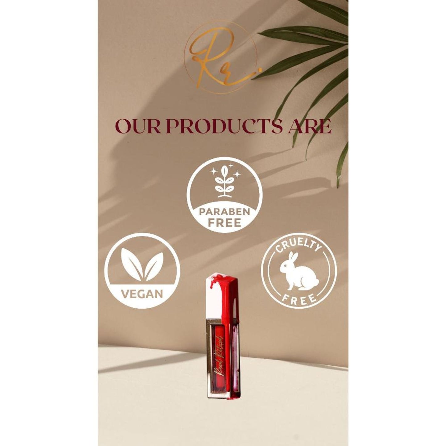 The Real Ritual Liquid Matte Lipstick - 101 Jordon