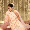 Dhiyona IE Floral Embroidered Regular Thread Work Kurta With Trousers & Dupatta
