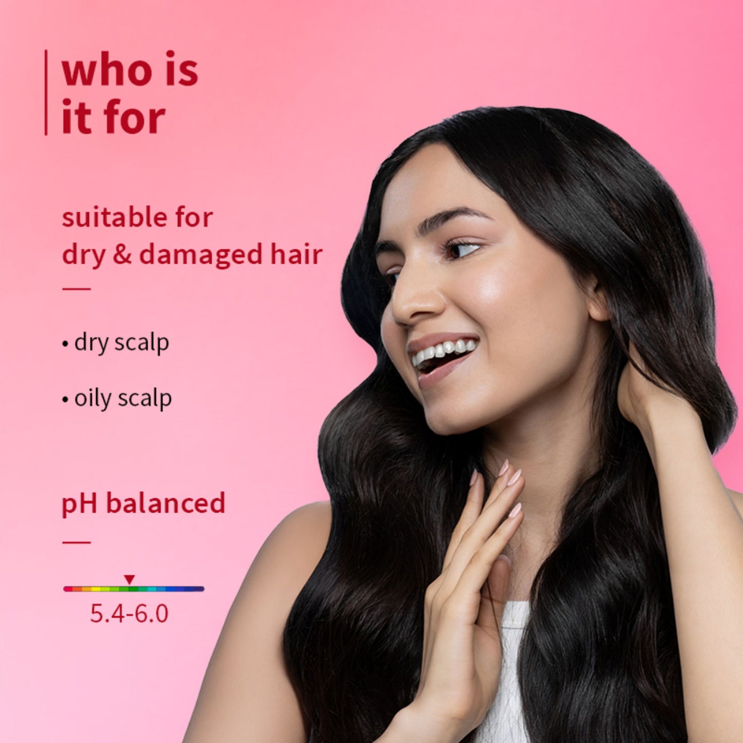 Plum Hibiscus & Ceramides Long & Healthy Shampoo For Smooth Hair