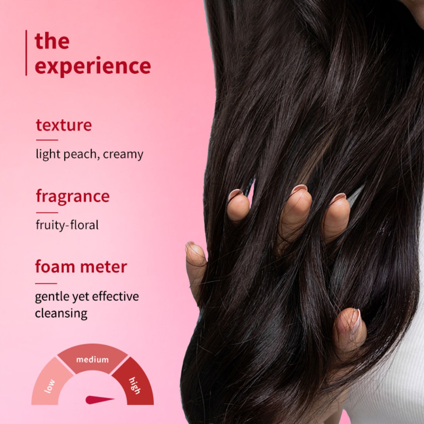 Plum Hibiscus & Ceramides Long & Healthy Shampoo For Smooth Hair