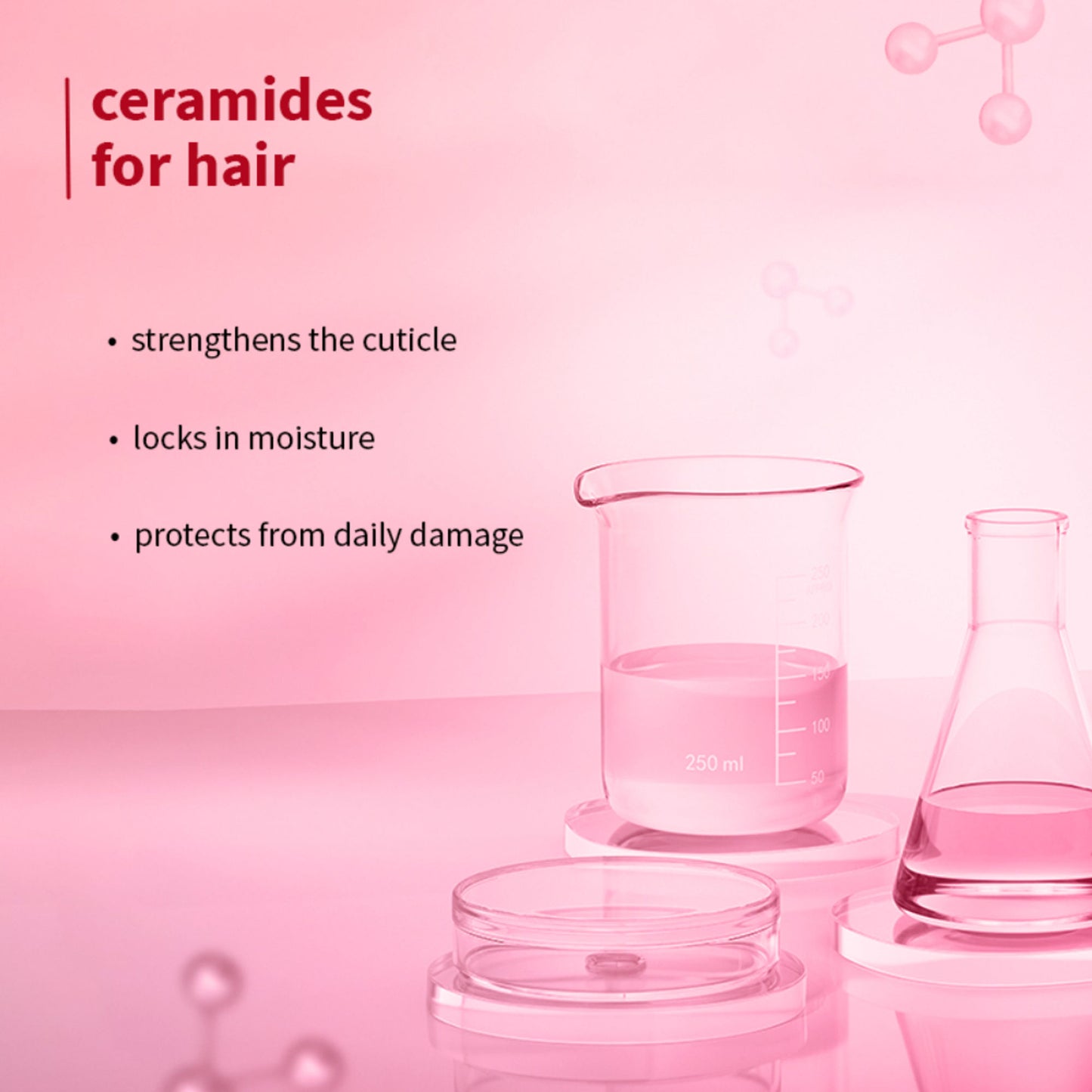 Plum Hibiscus & Ceramides Long & Healthy Shampoo For Smooth Hair