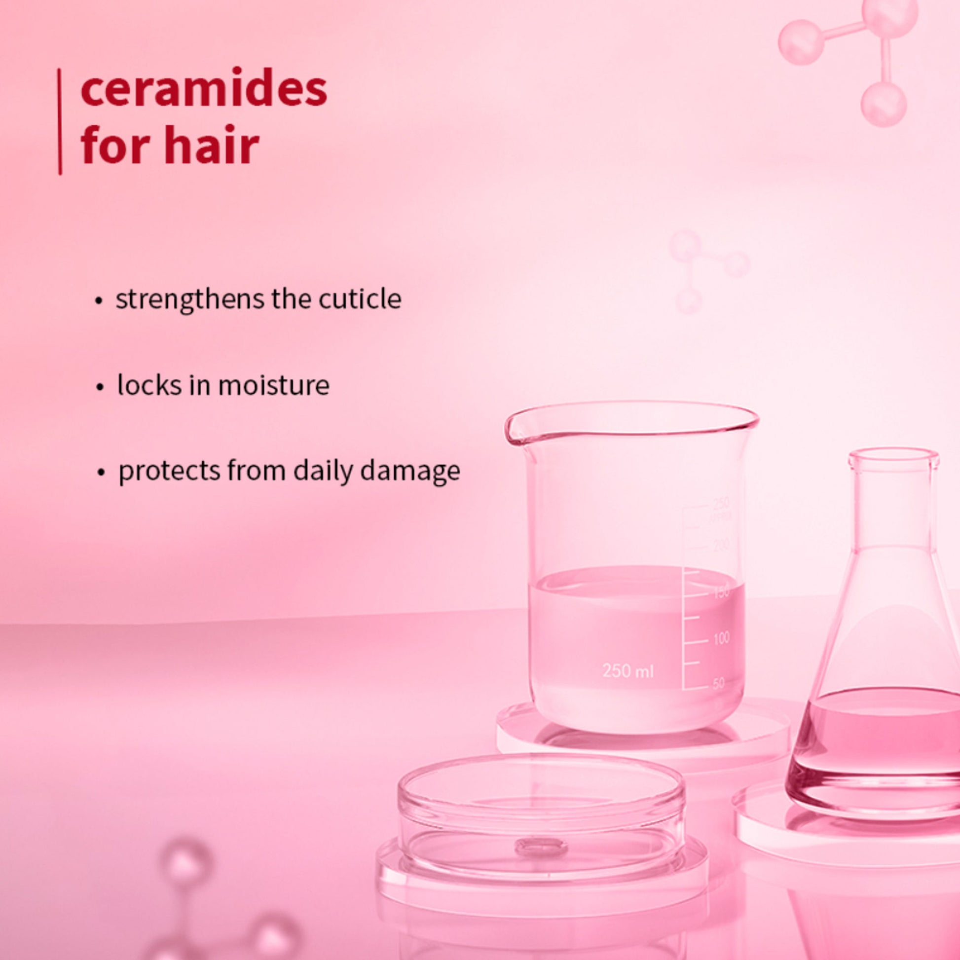 Plum Hibiscus & Ceramides Long & Healthy Shampoo For Smooth Hair