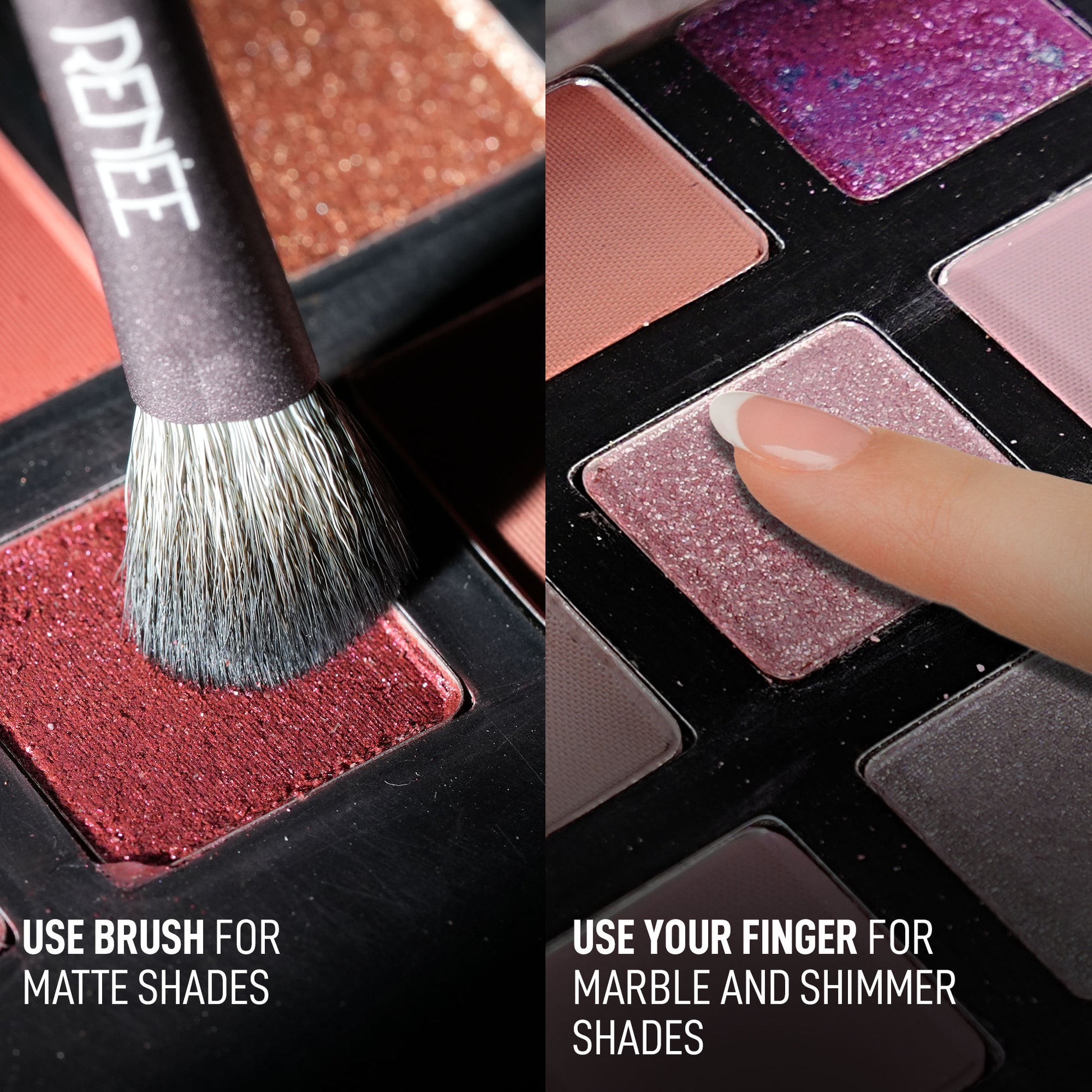 Renee Cosmetics Halo Eyeshadow Palette - Pinks