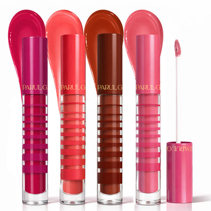 Parul Garg Beauty High Shine Nourishing Tinted Lip Gloss with SPF 20 - Pack of 4