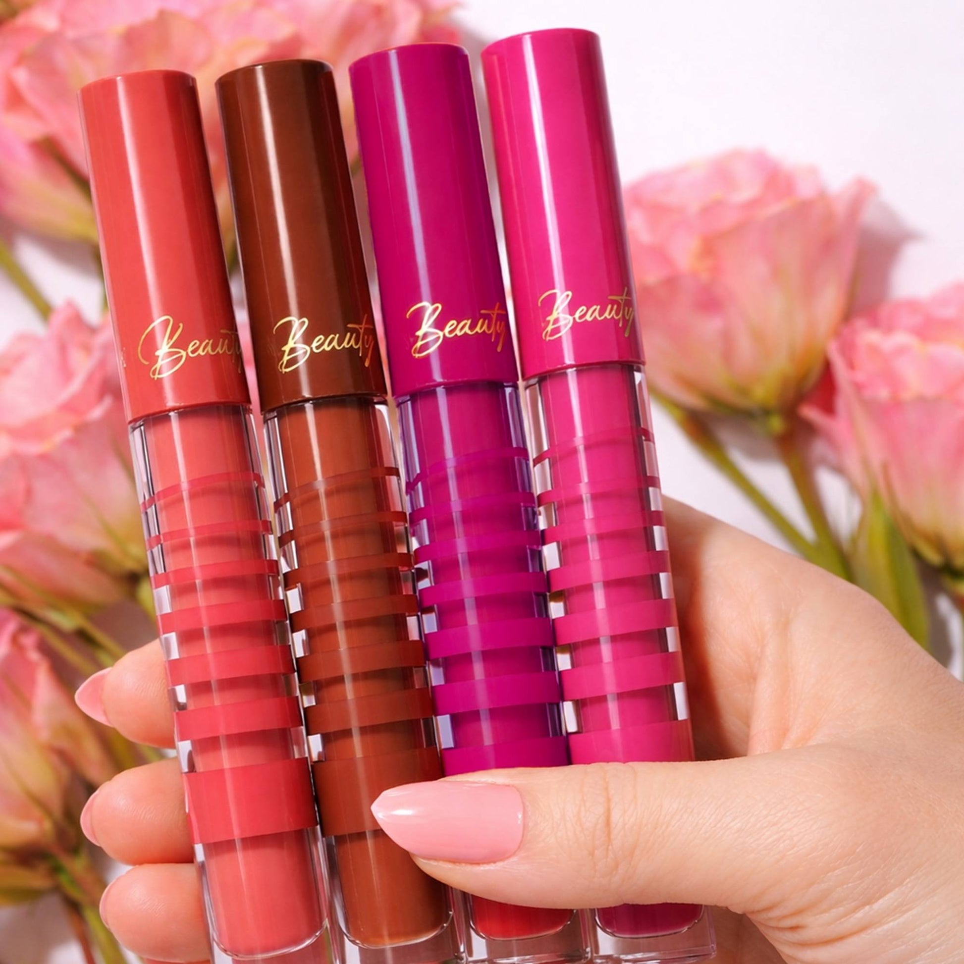 Parul Garg Beauty High Shine Nourishing Tinted Lip Gloss with SPF 20 - Pack of 4
