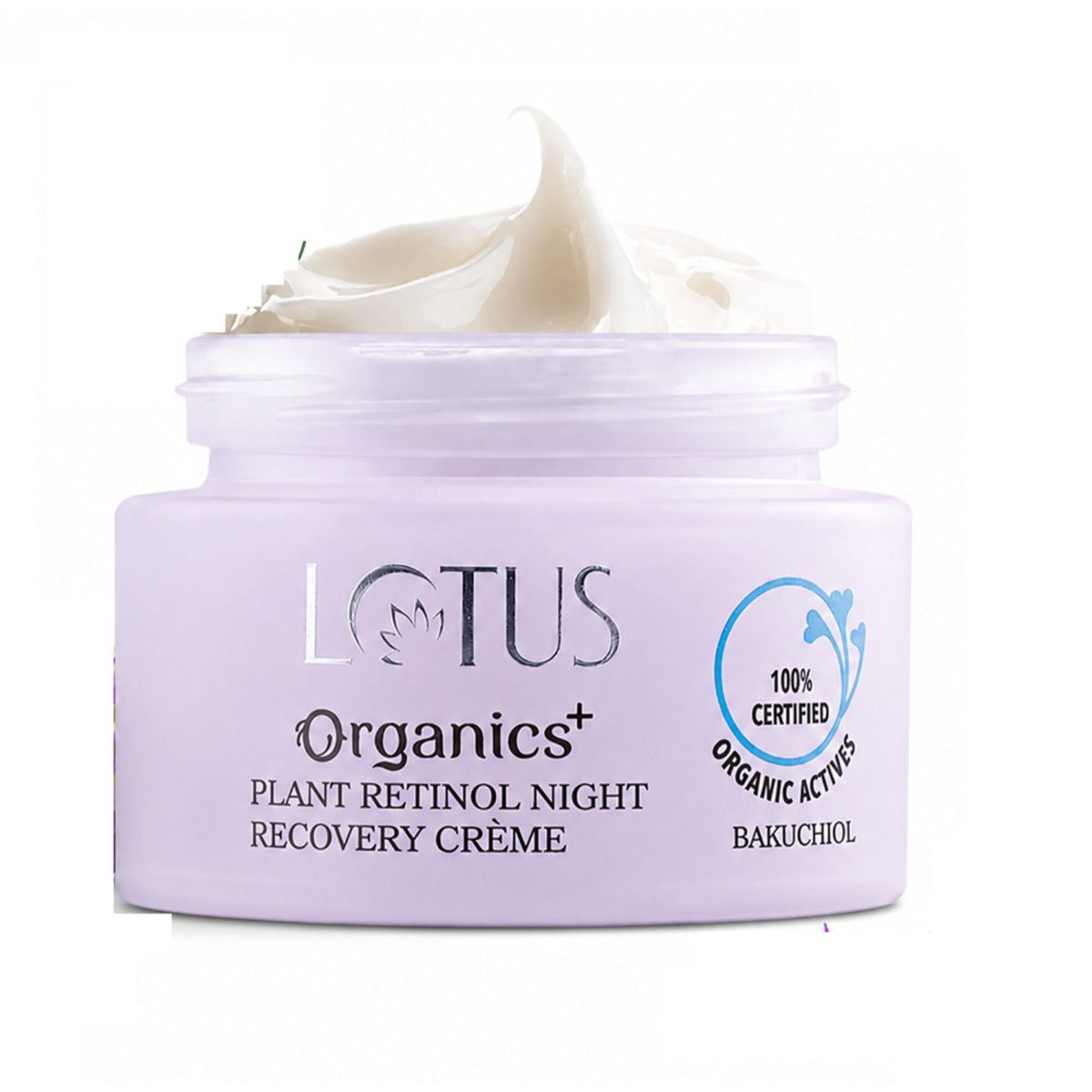 Lotus Organics+ Bakuchiol Plant Retinol Recovery Night Cream