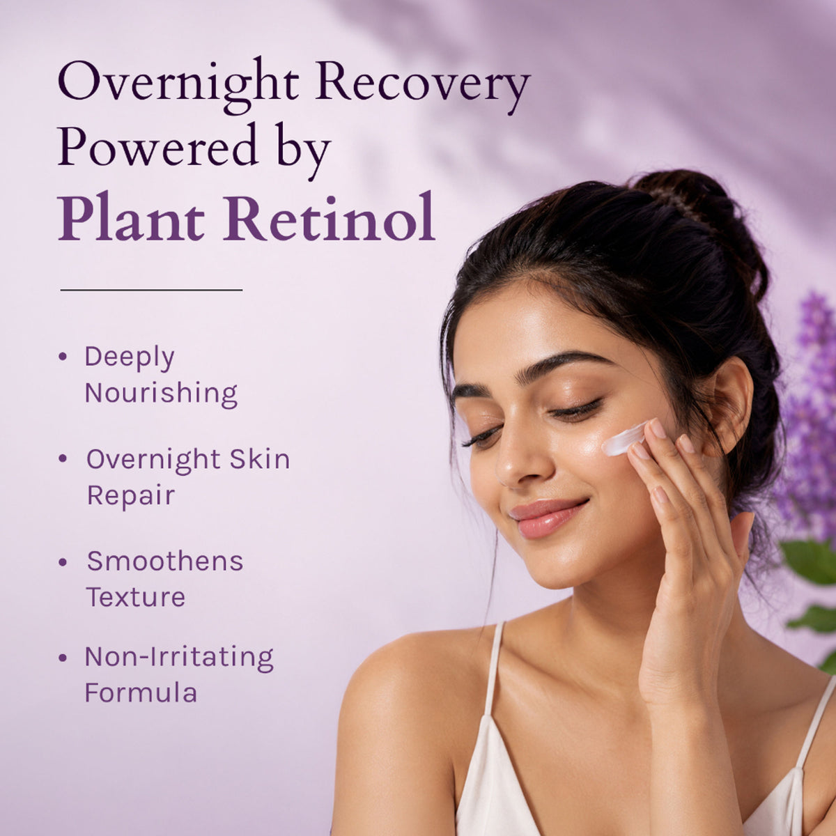 Lotus Organics+ Bakuchiol Plant Retinol Recovery Night Cream
