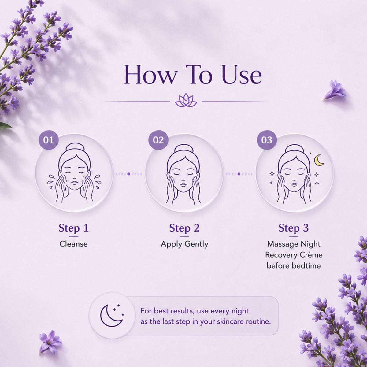Lotus Organics+ Bakuchiol Plant Retinol Recovery Night Cream
