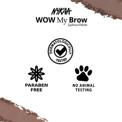 Nykaa Wow My Brow Eyebrow Palette - Chamber Of Secrets