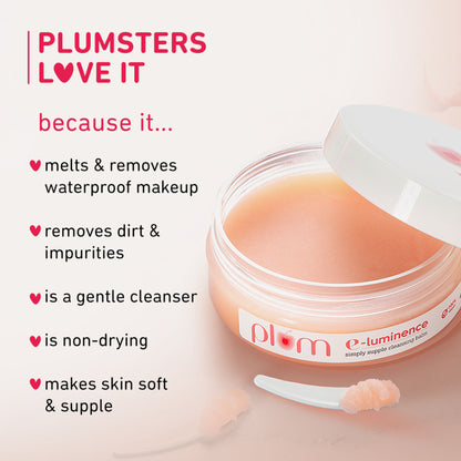 Plum E-Luminence Simply Supple Cleansing Balm