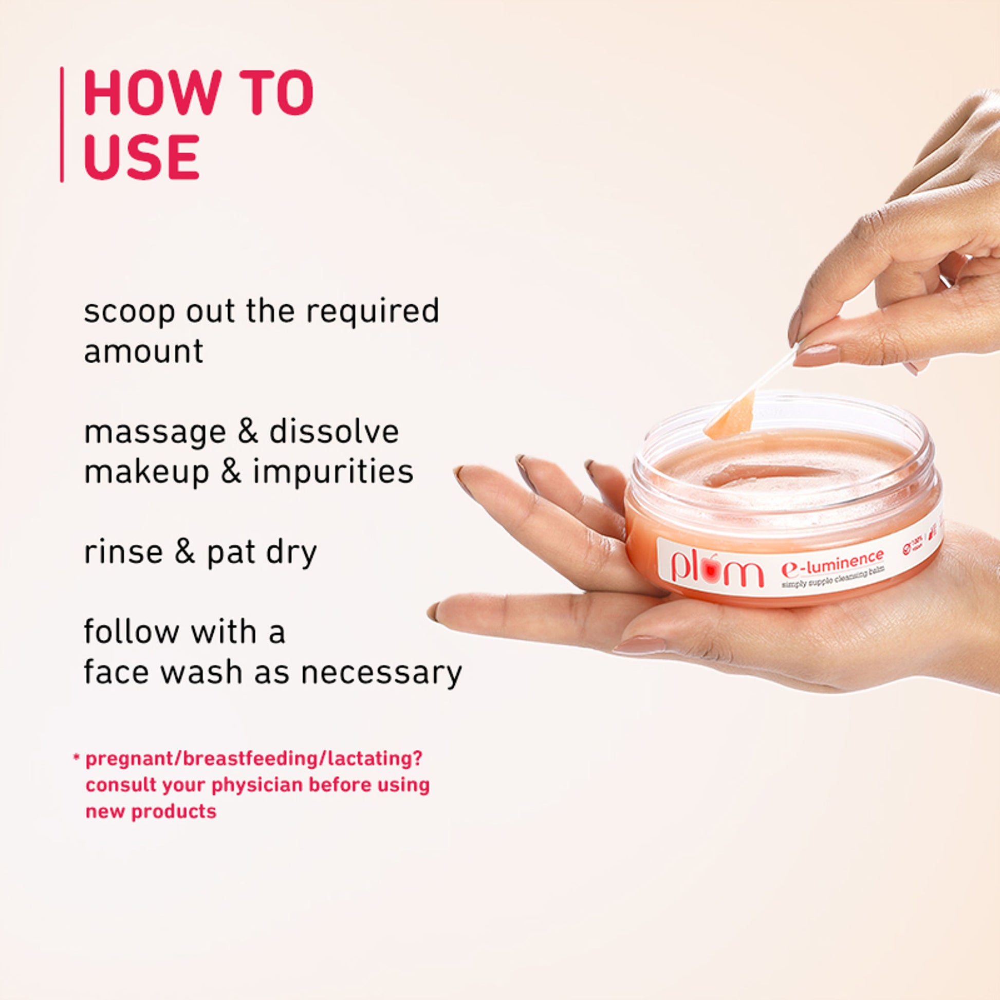 Plum E-Luminence Simply Supple Cleansing Balm