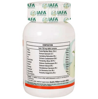 Iafa Ayuveda Prana Amrutham Gulika Tablets