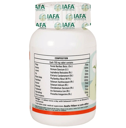 Iafa Ayuveda Prana Amrutham Gulika Tablets