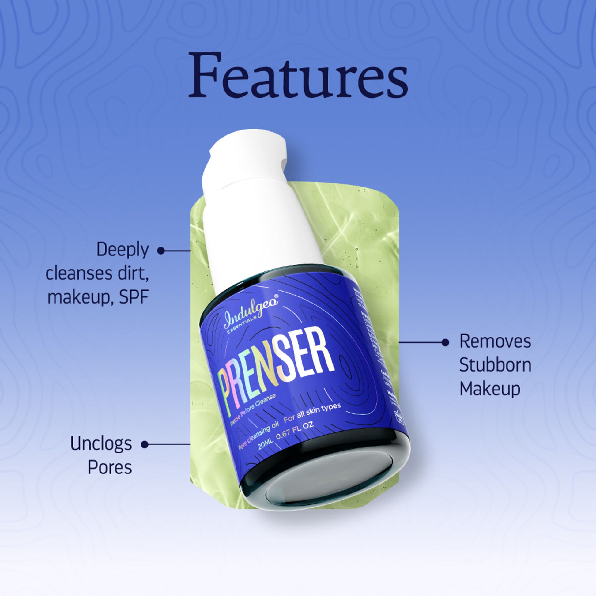 Indulgeo Essentials Prenser - Pre Cleansing Oil