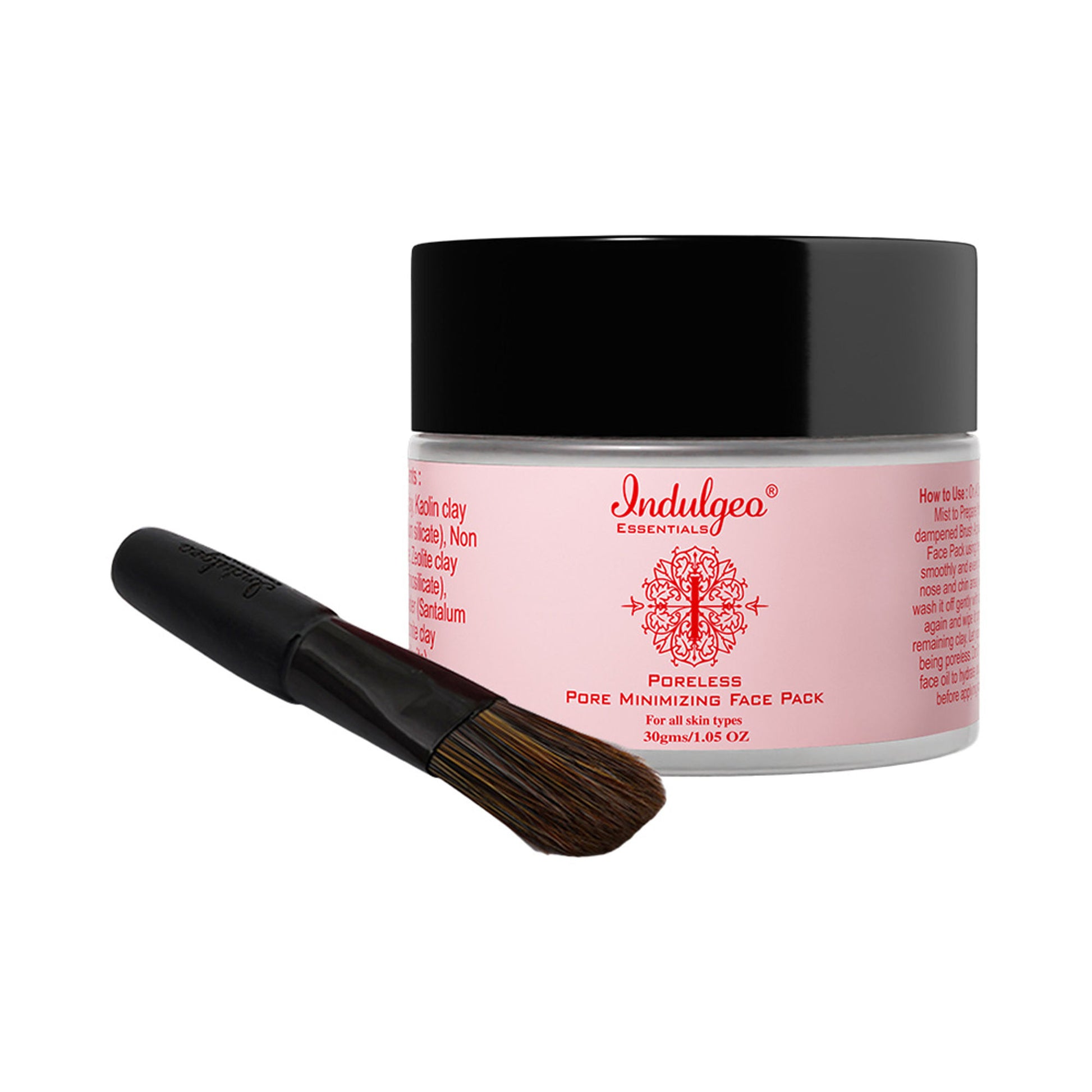 Indulgeo Essentials Pore Minimizing Detan Clay Face Pack For Acne & Blackheads