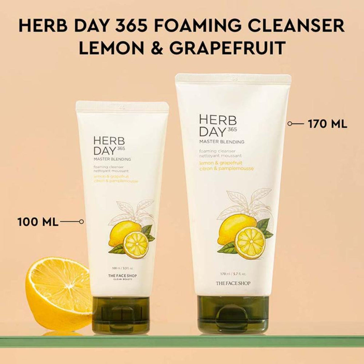 The Face Shop Herb Day 365 Face Wash