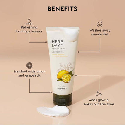 The Face Shop Herb Day 365 Face Wash