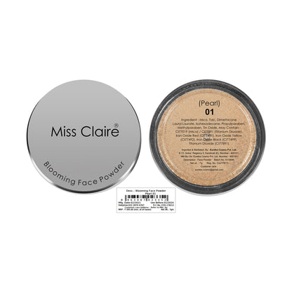 Miss Claire Blooming Face Powder - Pearl 01