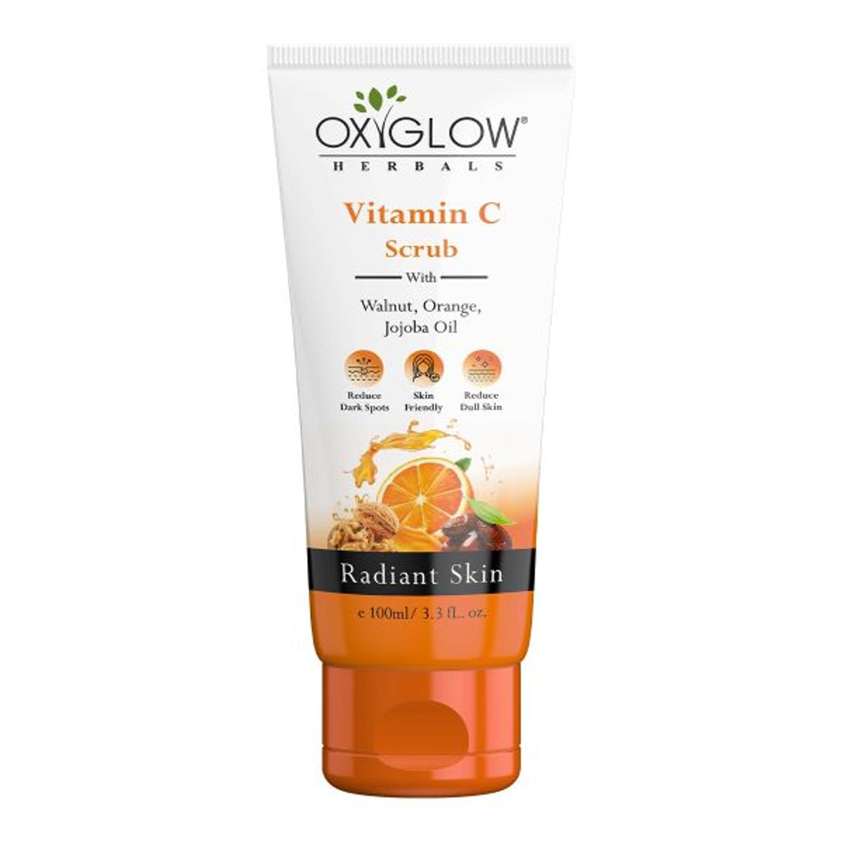 Oxyglow Herbals Vitamin C Scrub, Niacinamide & Aloe Vera