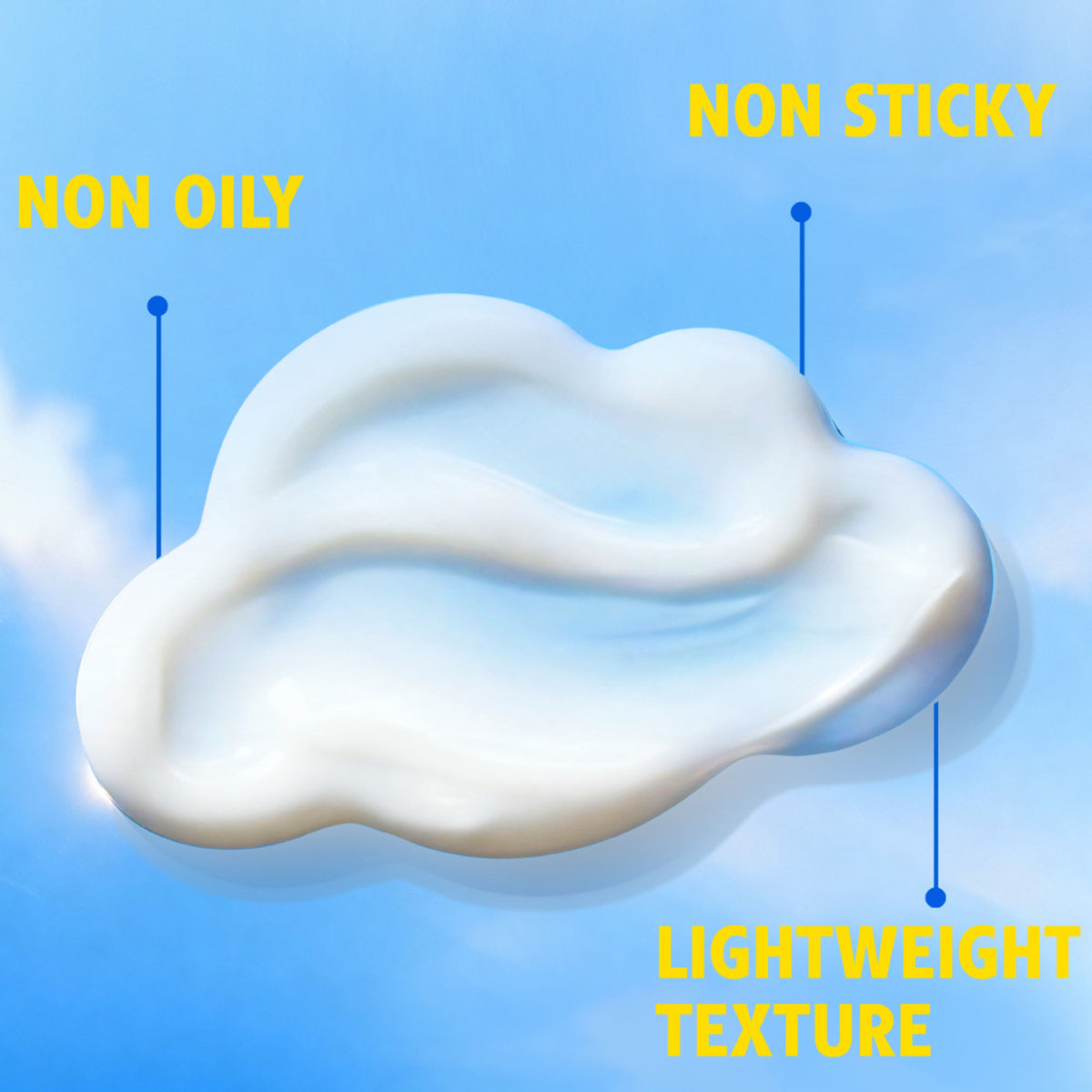 Vaseline Cloud Soft SPF 50 Light Moisturiser with Ceramides & Hyaluron for Non-Sticky Hydration