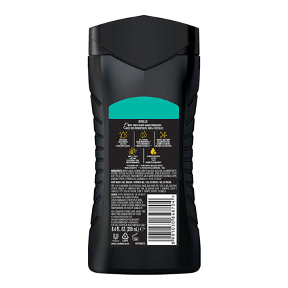 Axe Apollo 3 In 1 Body, Face & Hair Wash For Men