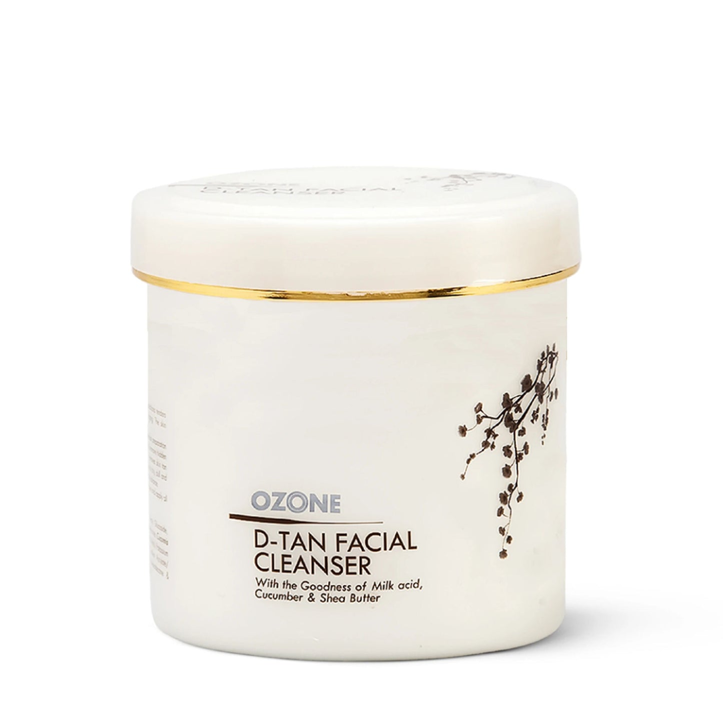 Ozone D Tan Facial Cleanser With The Goodness Of Cucumber, Milk & Shea Butter