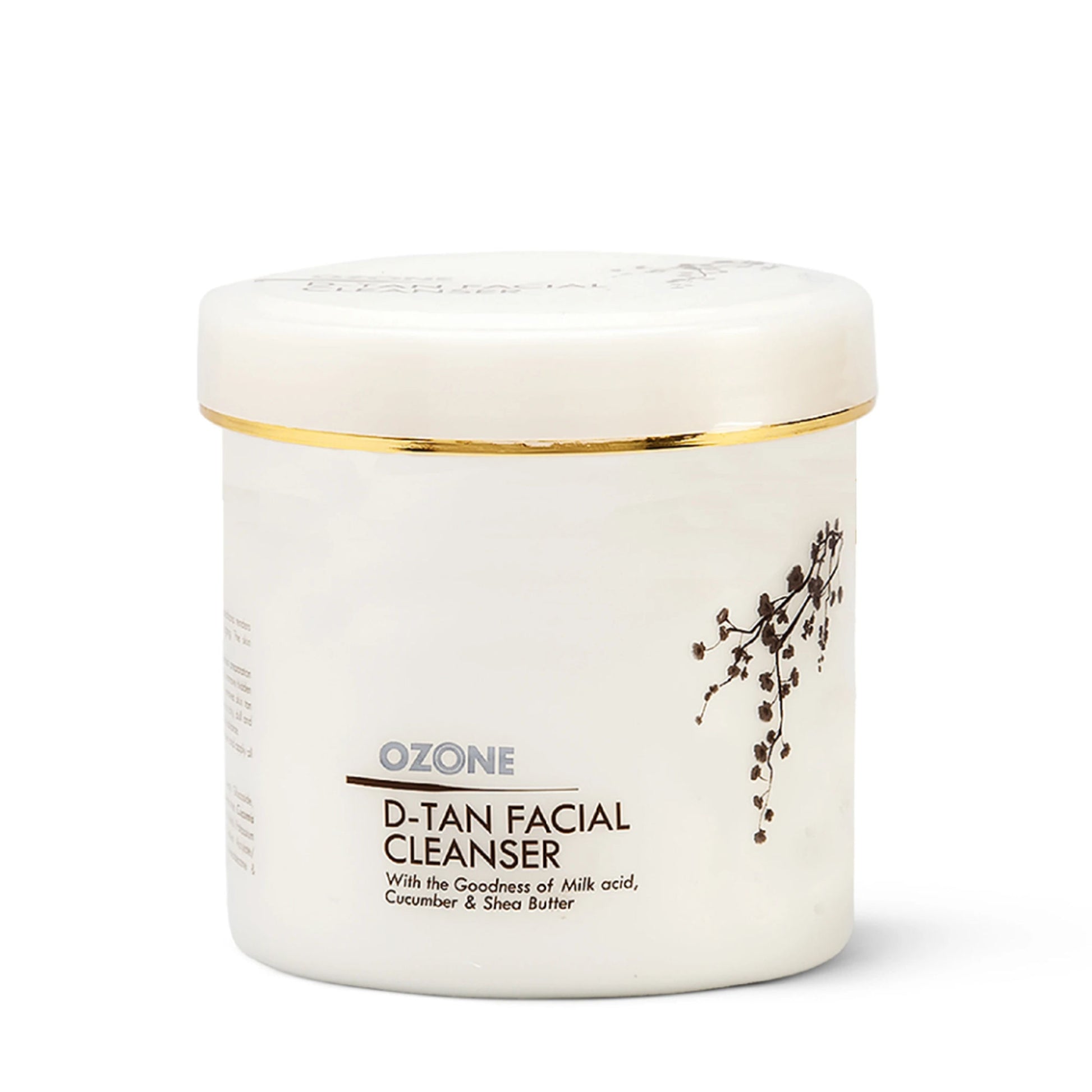 Ozone D Tan Facial Cleanser With The Goodness Of Cucumber, Milk & Shea Butter