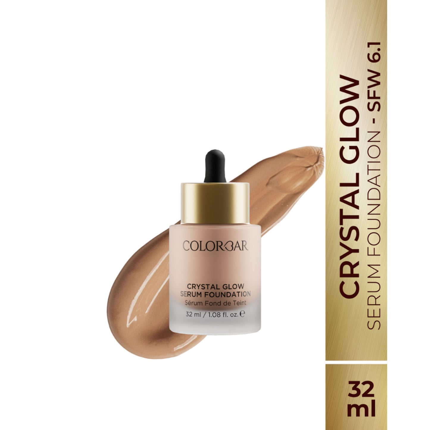Colorbar Crystal Glow Serum Foundation - Sfw 6.1