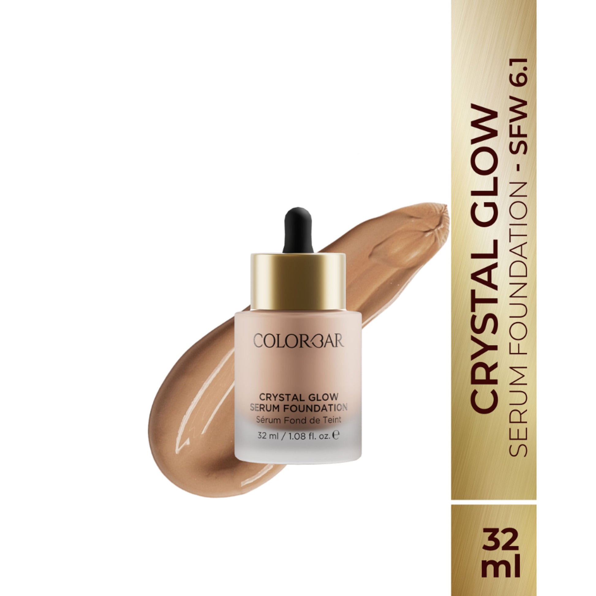 Colorbar Crystal Glow Serum Foundation - Sfw 6.1