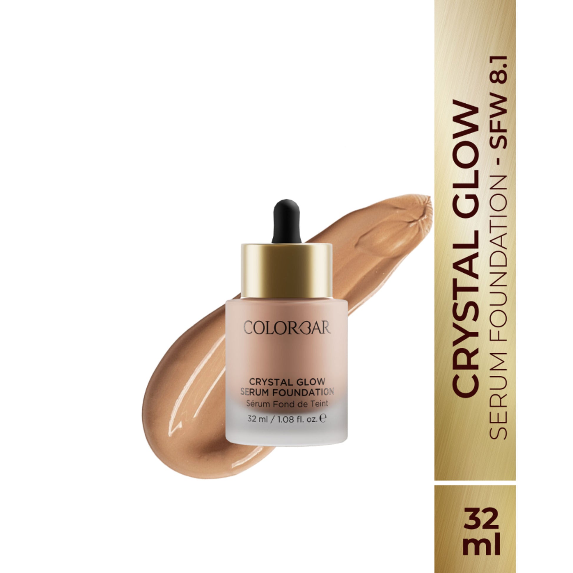 Colorbar Crystal Glow Serum Foundation - Sfw 8.1