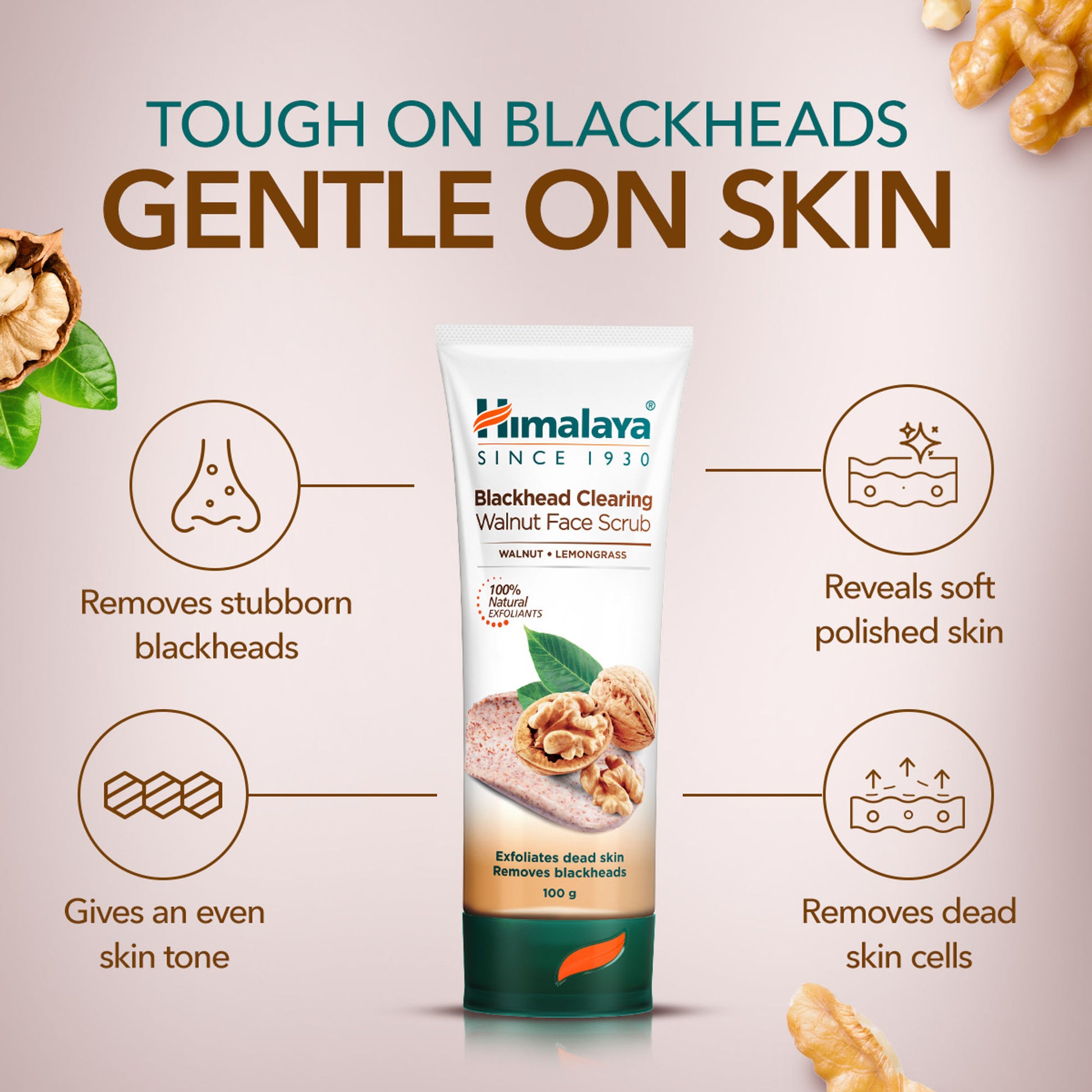 Himalaya Gentle Exfoliating Walnut Scrub