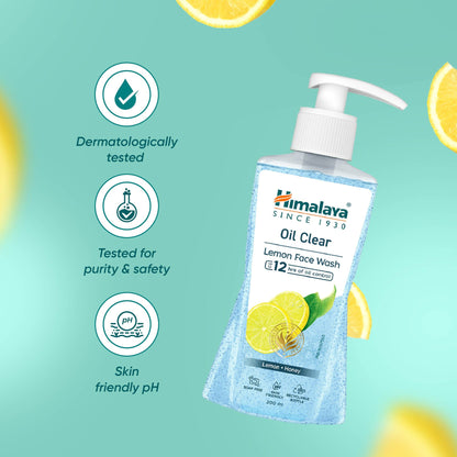 Himalaya Oil Clear Lemon Face Wash