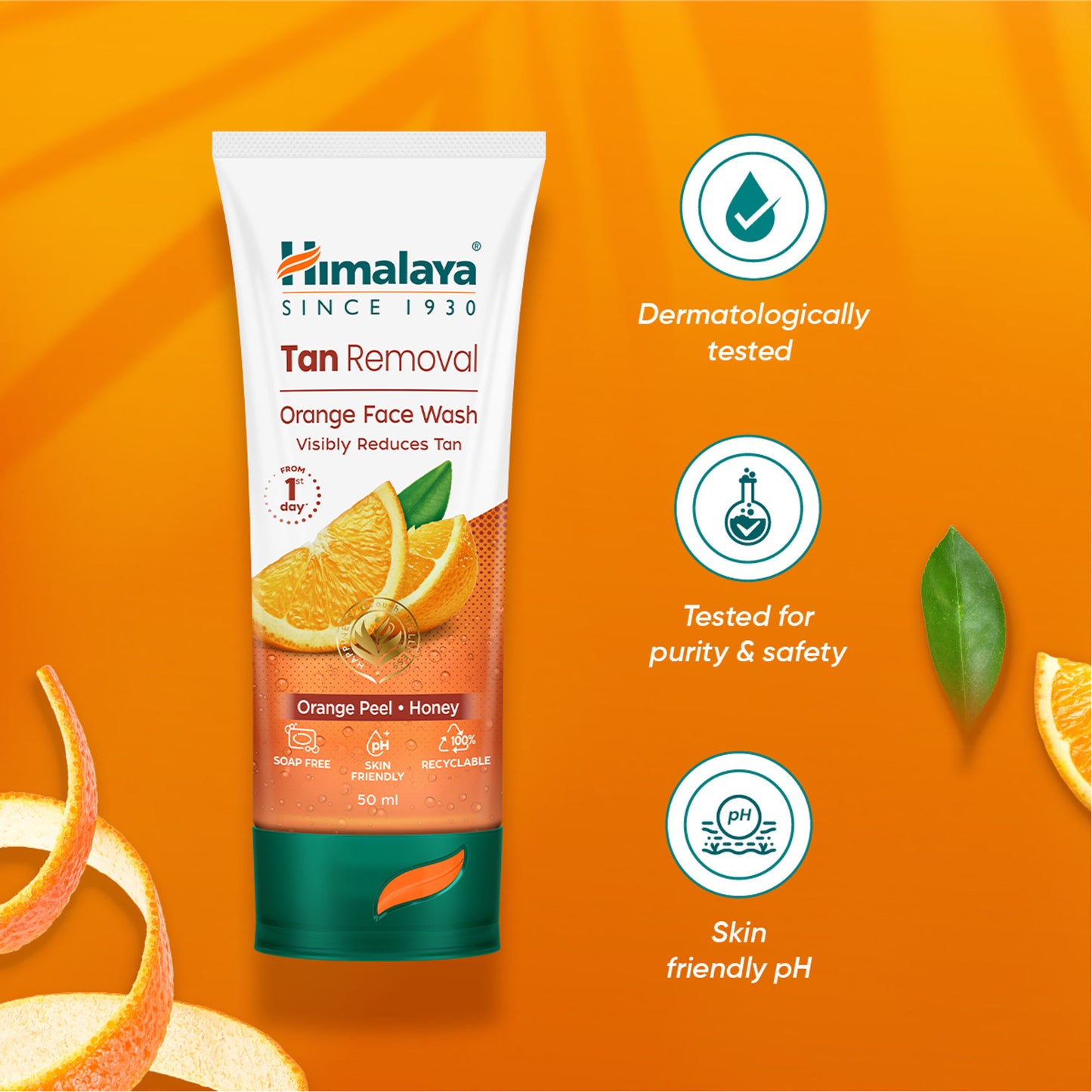 Himalaya Tan Removal Orange Face Wash